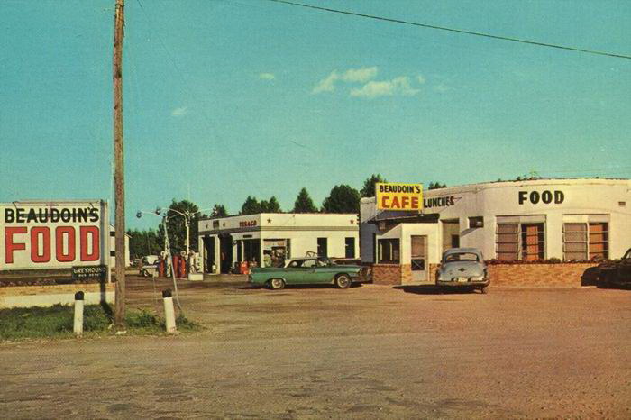 Beaudoins Cafe Texaco Station Naubinway